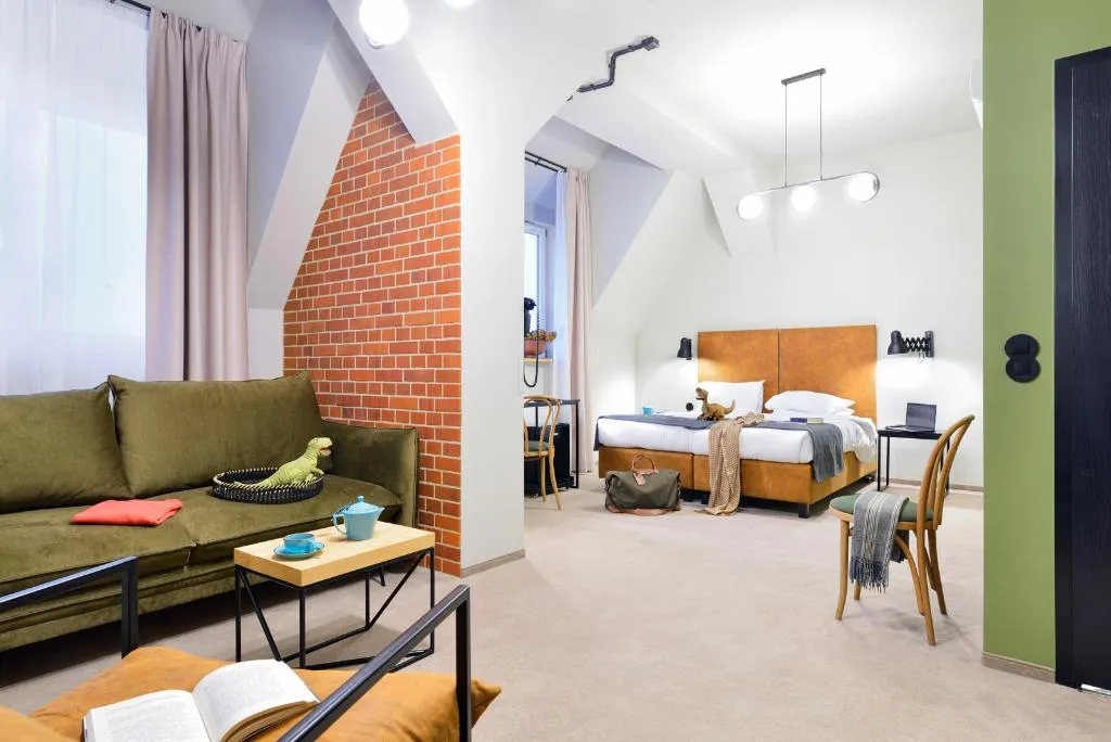 JUNIOR SUITE STANDARD Room, Dwor Uphagena ARCHE Gdańsk, Gdansk