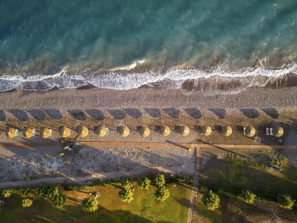 Beach, D'Andrea Mare Beach Hotel, Rhodes