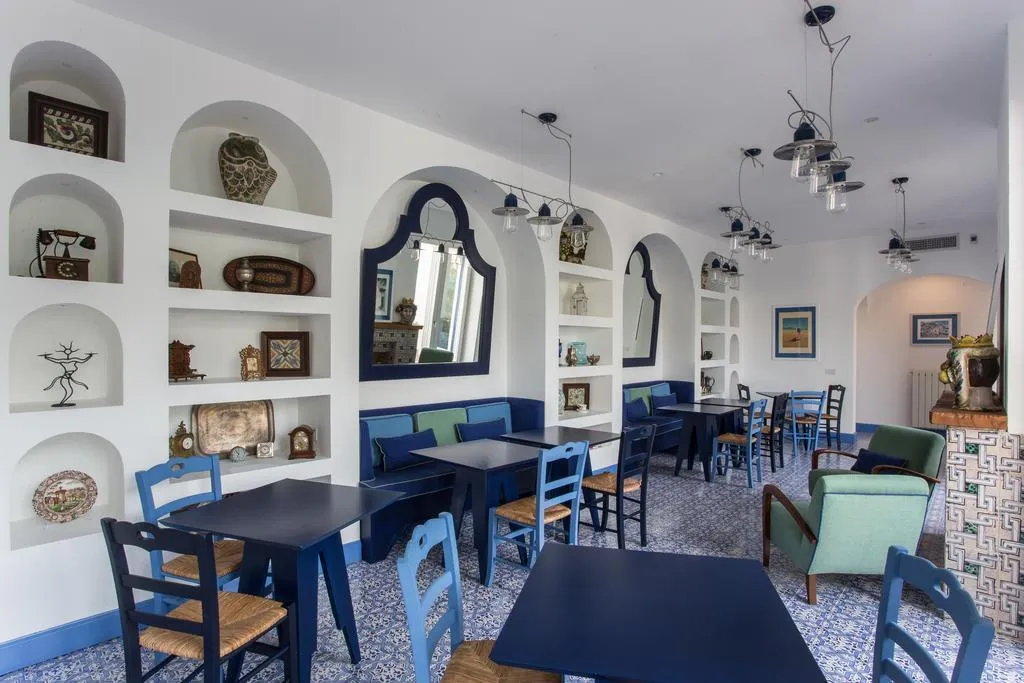 Restaurant, Hotel Mignon, Naples