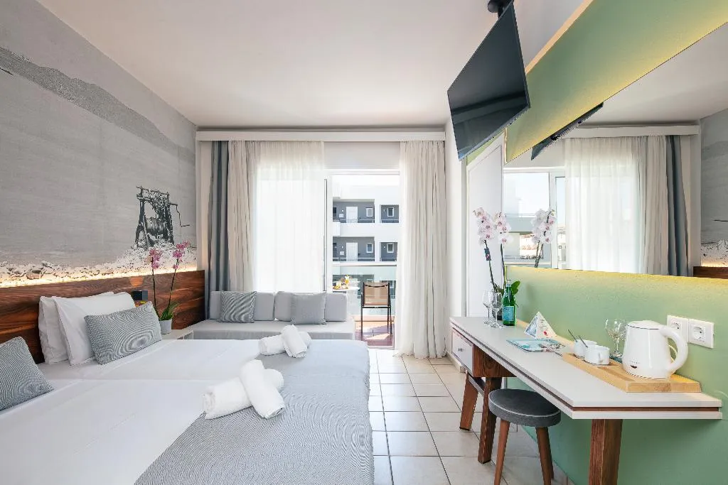Double or Twin LAND VIEW Room, Atrium Ambiance Hotel, Crete