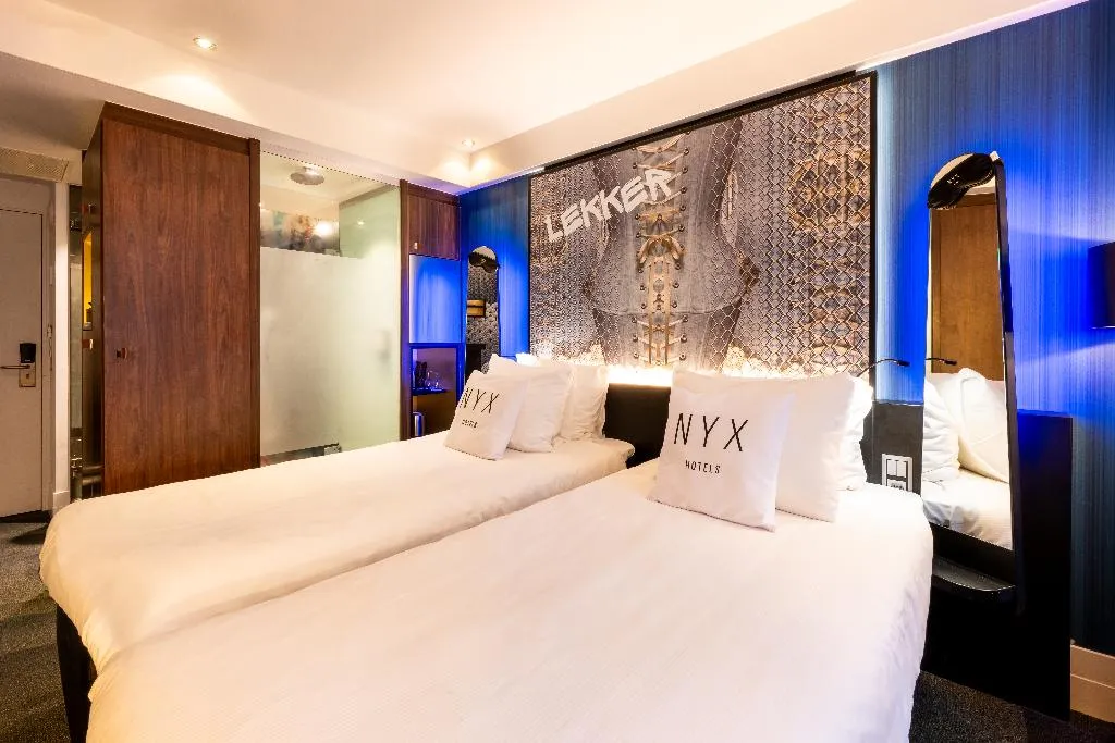 TWIN SUPERIOR Room, NYX Hotel Amsterdam Rembrandt Square, Amsterdam