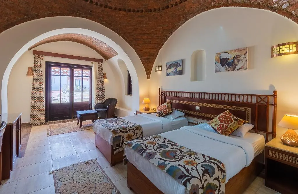 DOUBLE SEA VIEW Room, Beach Safari - Nubian Resort Marsa Alam, Red Sea Riviera
