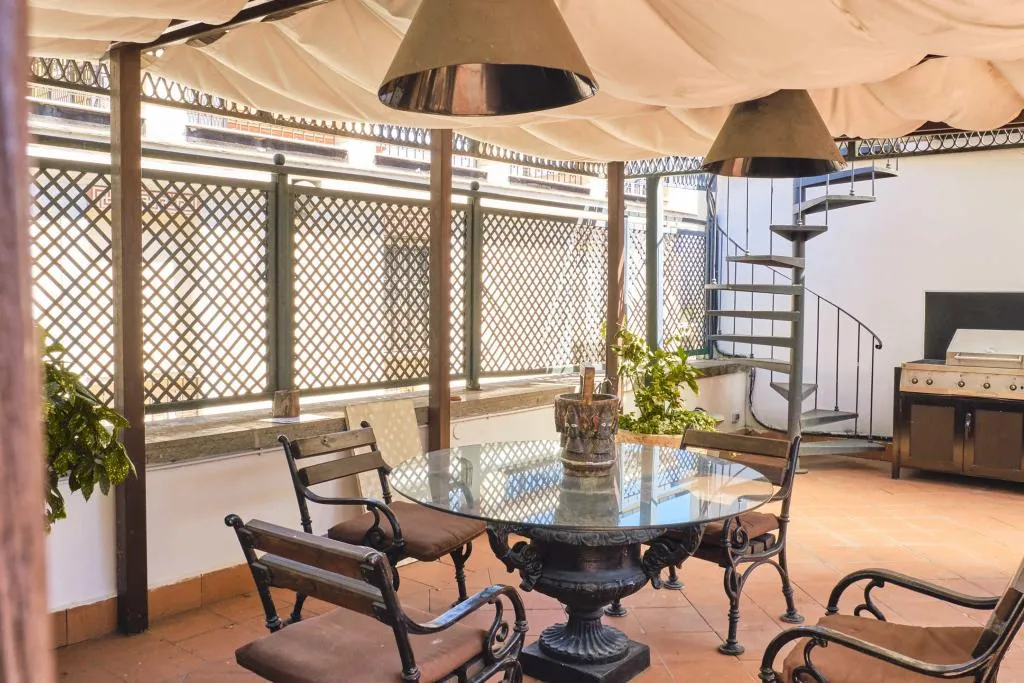 Terrace, Casa Rubinacci, Naples