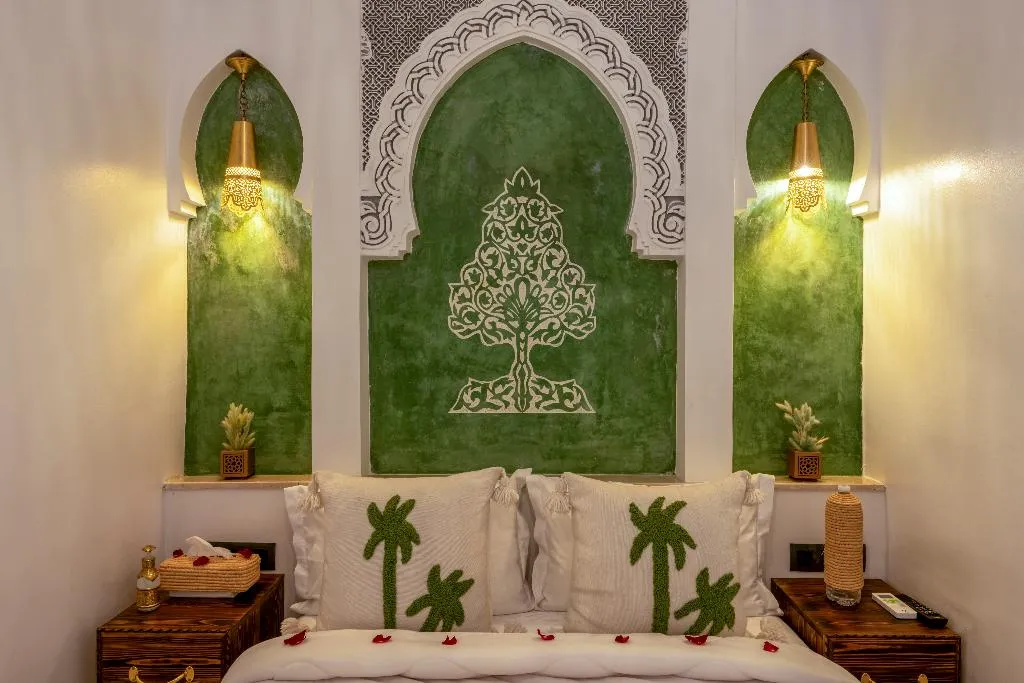 DOUBLE ONE BEDROOM Room, Riad La Perle Bleue, Marrakech