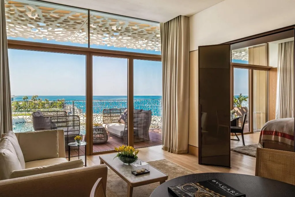 JUNIOR SUITE KING BED ONE BEDROOM  Room, Bulgari Hotel & Resorts, Dubai, Dubai