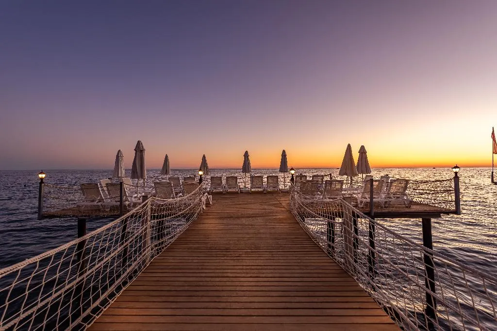 Beach, White City Beach Hotel, Antalya