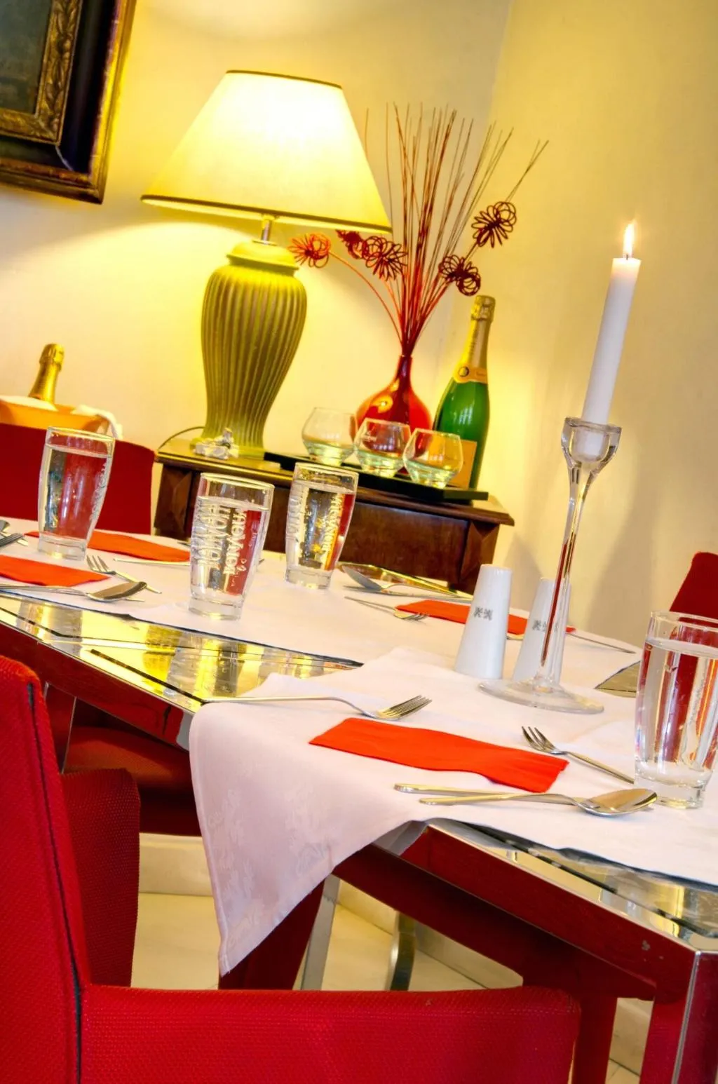 Restaurant, Three Storks Hotel, Prague