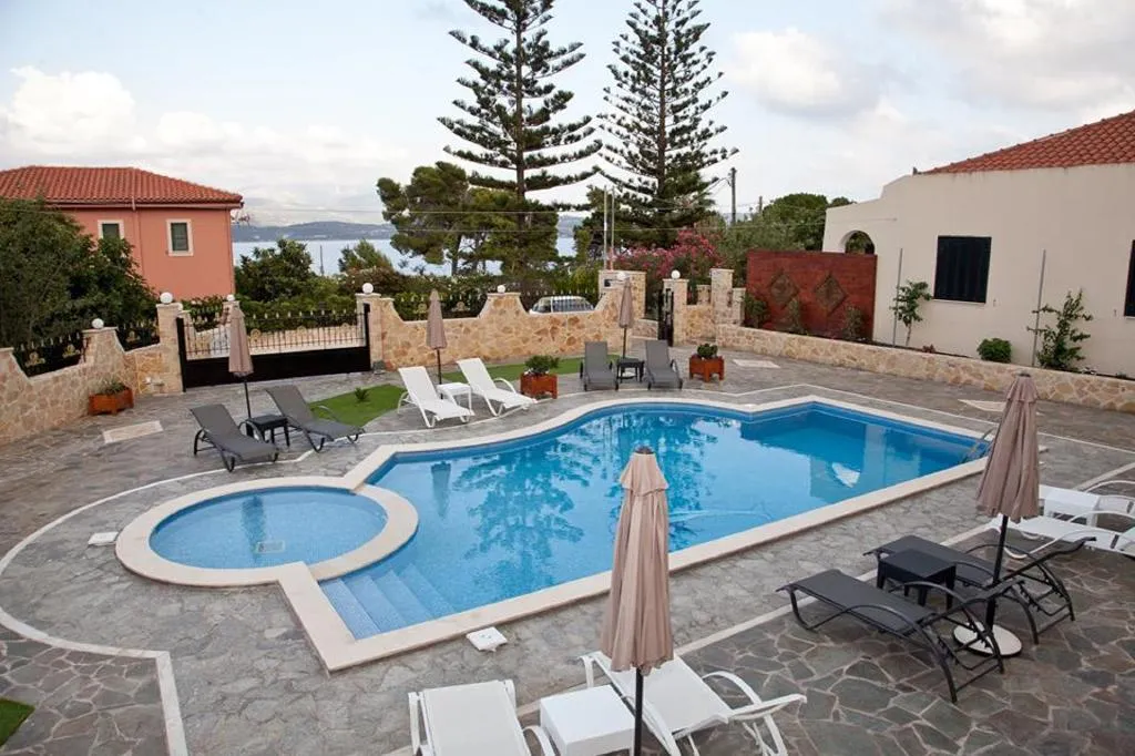 Pool, Diwani Luxury Villas, Kefallinia