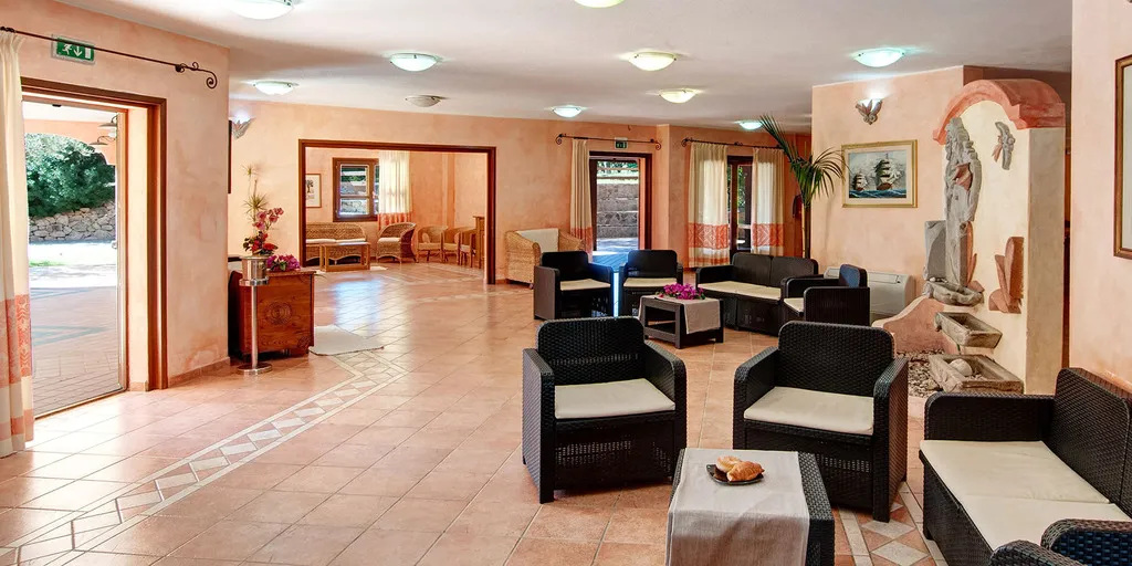 Lobby, Hotel I Ginepri, Olbia