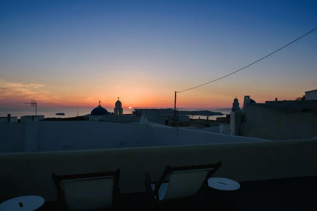 General view, Pyrgos Kastelli Villas, Santorini