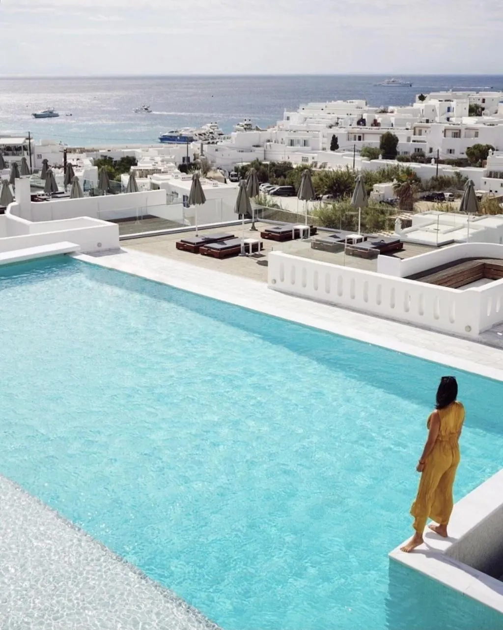 General view, The George Hotel, Mykonos