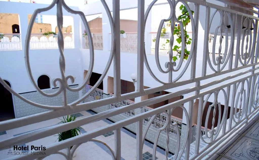 Terrace, Hotel Paris, Tunisia