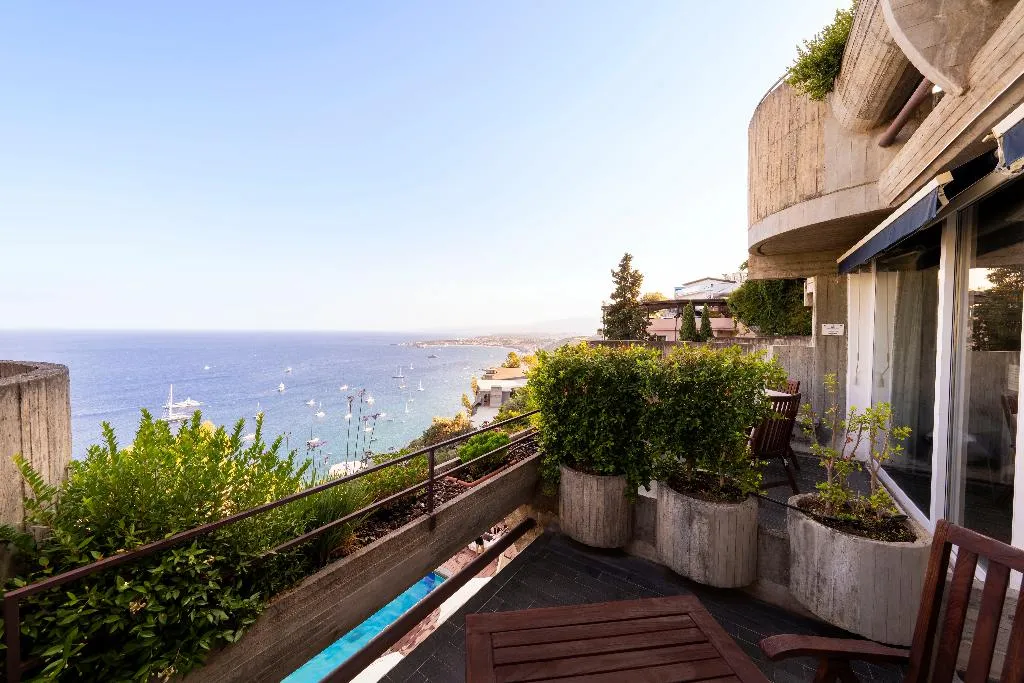 TWIN SUPERIOR SEA VIEW Room, Eurostars Monte Tauro, Taormina