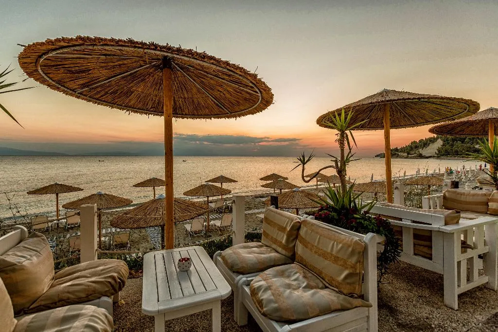 Terrace, Greek Pride Seafront Hotel, Halkidiki