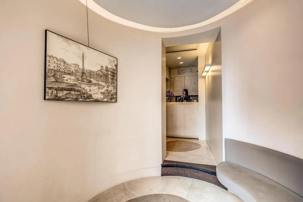 Lobby, Albergo Abruzzi, Rome