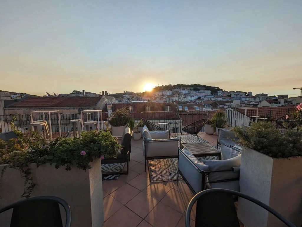 Terrace, The Art Inn Lisbon, Lisbon