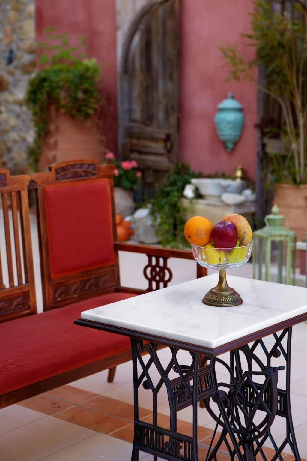 Terrace, Casa dell' Aristea, Crete