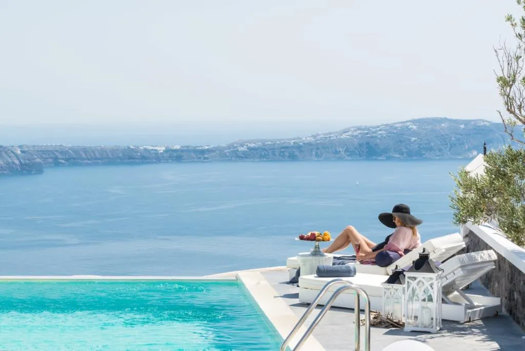Pool, Mythical Blue Luxury Suites, Santorini