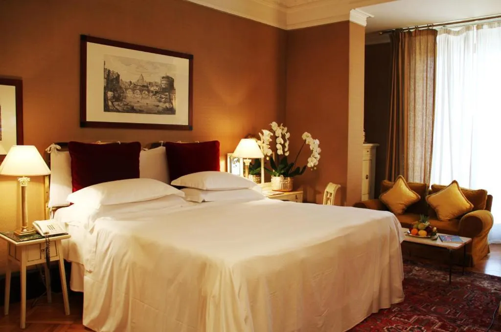 Double or Twin DELUXE Room, Grand Hotel Plaza, Rome