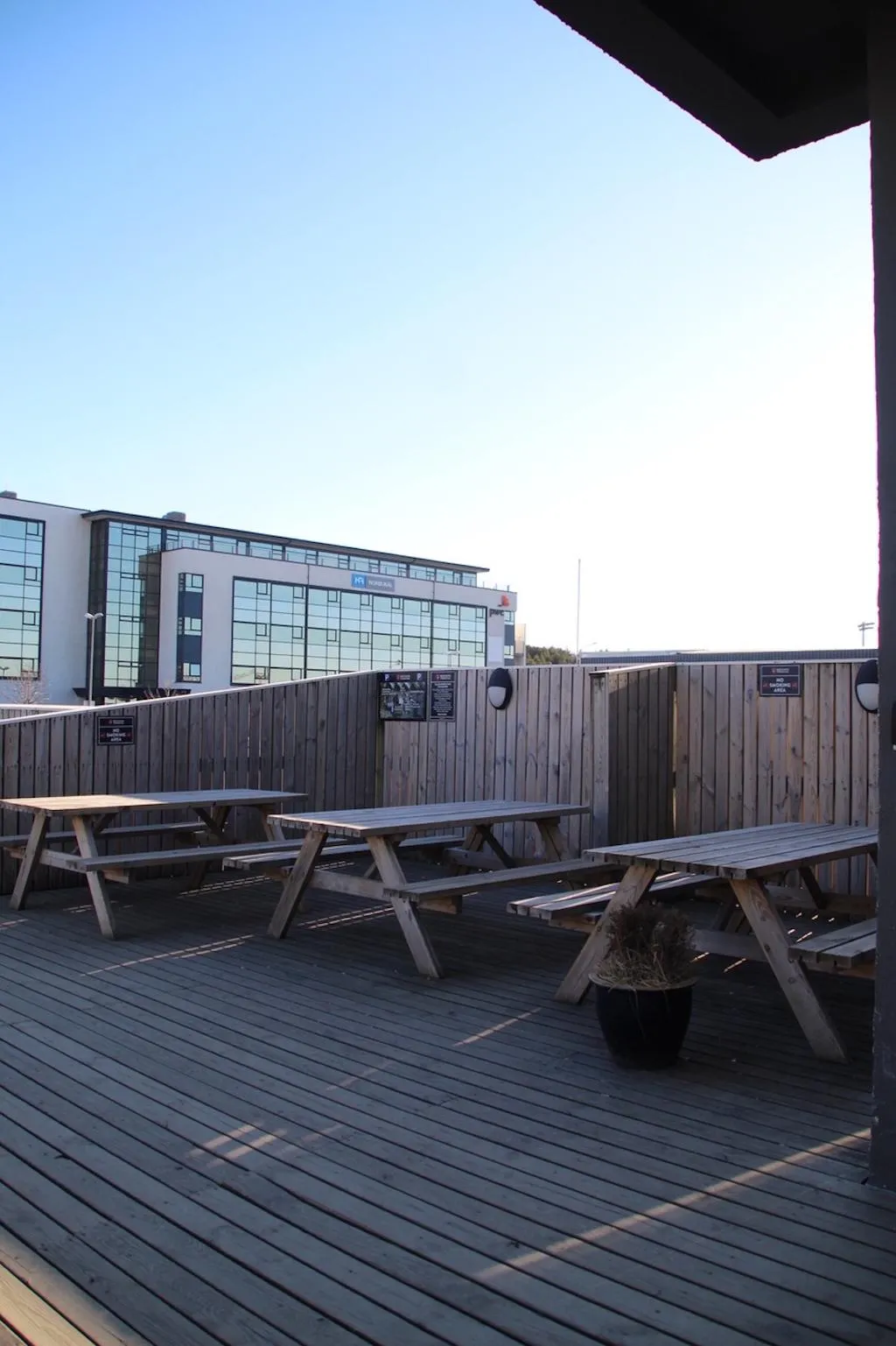 Terrace, Bus Hostel Reykjavik, Reykjavik