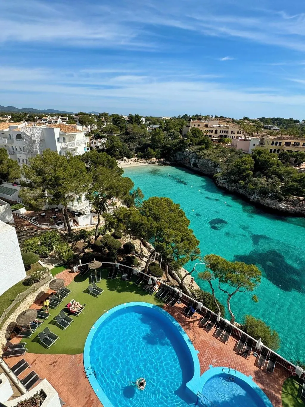 General view, Cala Ferrera, Majorca