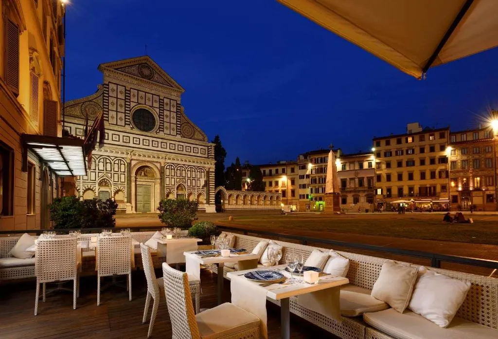 Restaurant, Grand Hotel Minerva, Florence