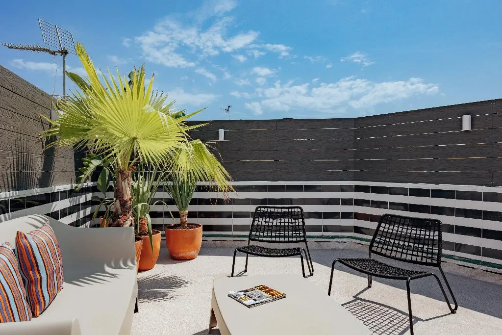 Terrace, Hotel Robson, Costa Brava