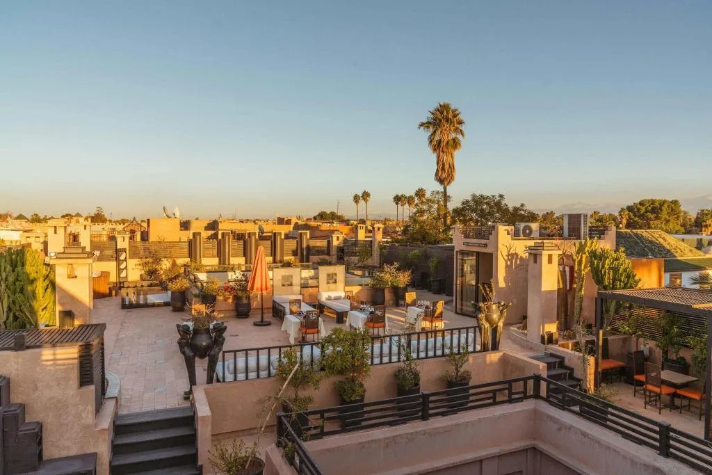 Terrace, Villa Makassar, Marrakech