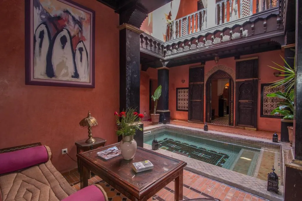 Terrace, Riad Samsli, Marrakech