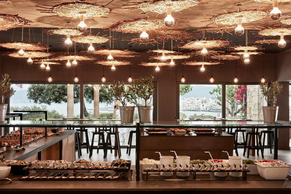 Restaurant, Minos Palace Resort, Crete