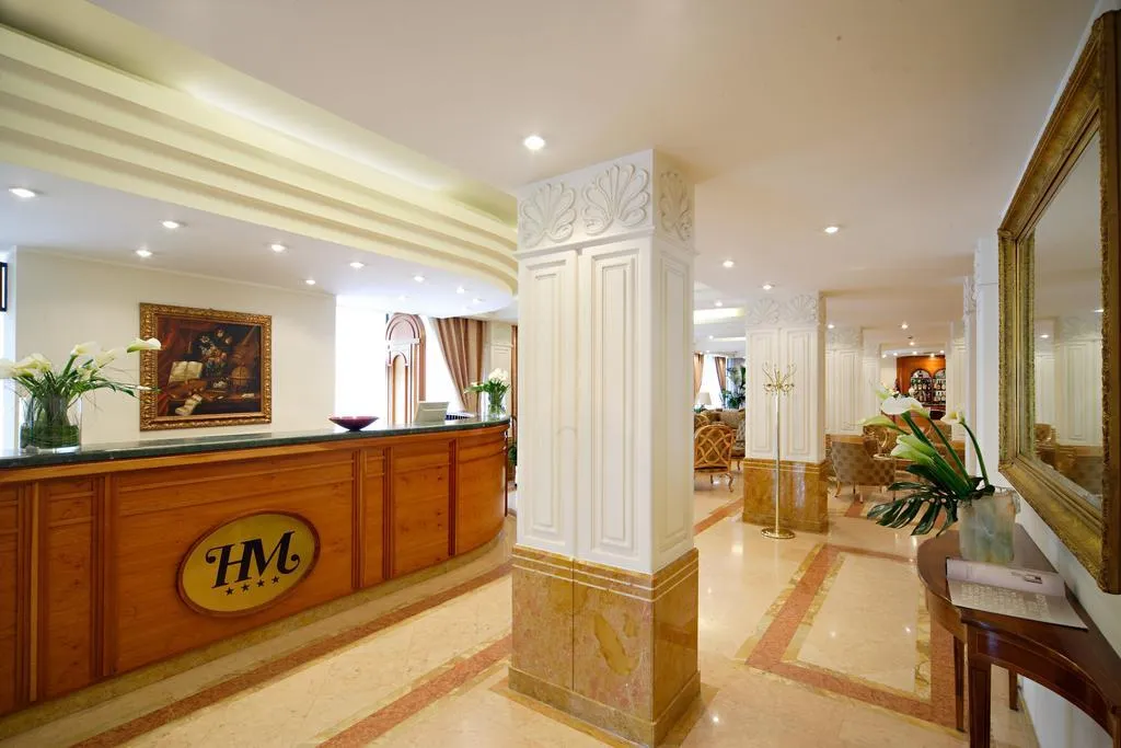 Lobby, Hotel Mozart, Milan