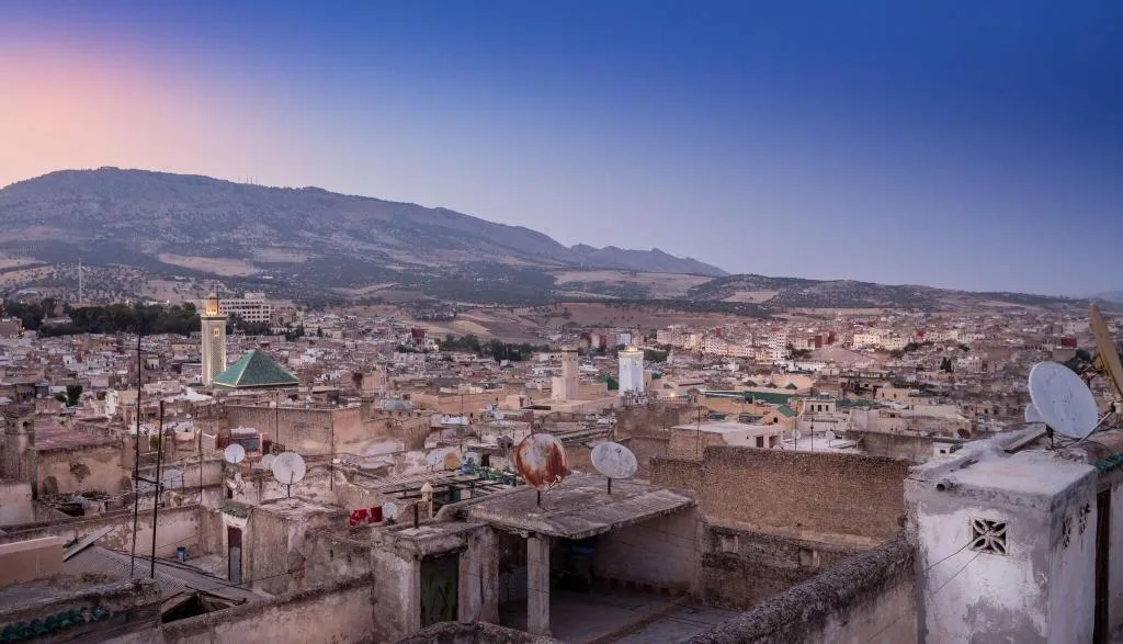 General view, Dar Bensouda, Fez