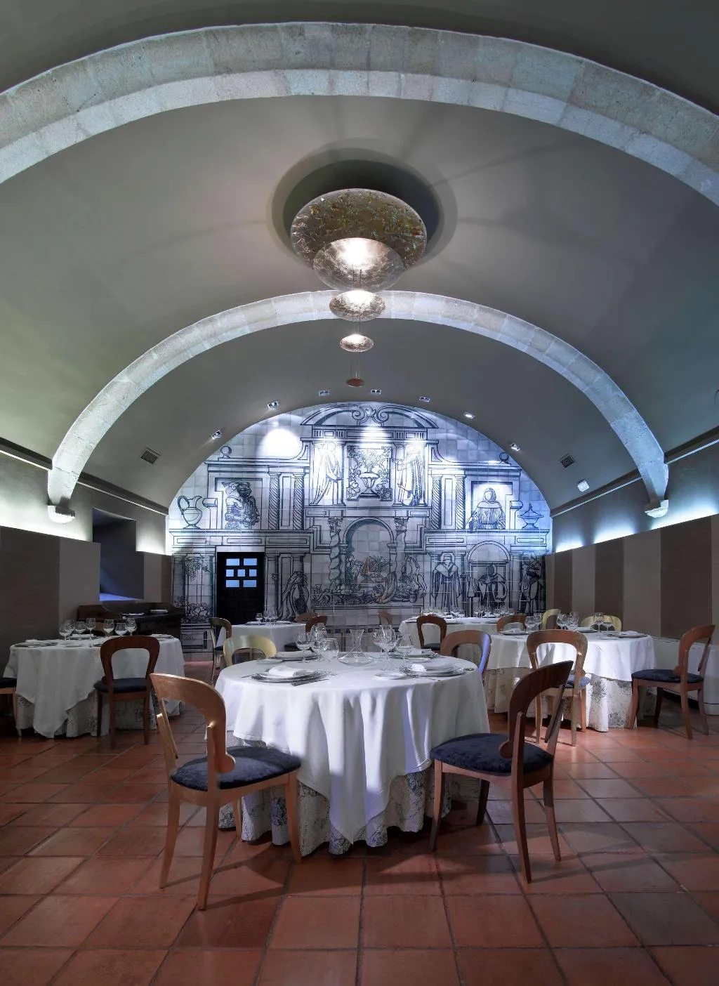 Restaurant, Parador de Trujillo, Madrid