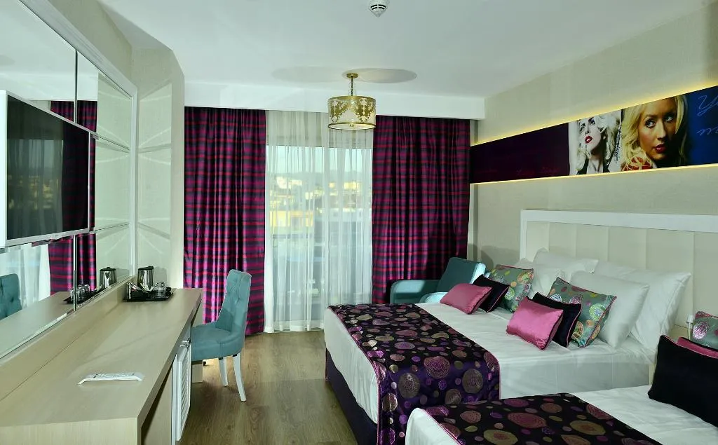DOUBLE SINGLE USE DELUXE LAND VIEW Room, Azura Deluxe Resort & Spa Avsallar, Antalya