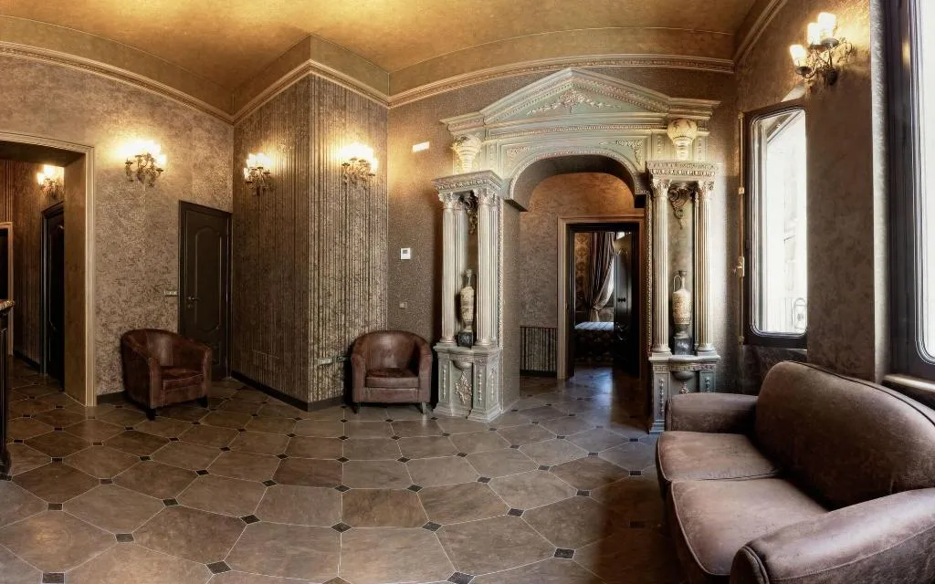 Lobby, Antica Dimora Delle Cinque Lune, Rome