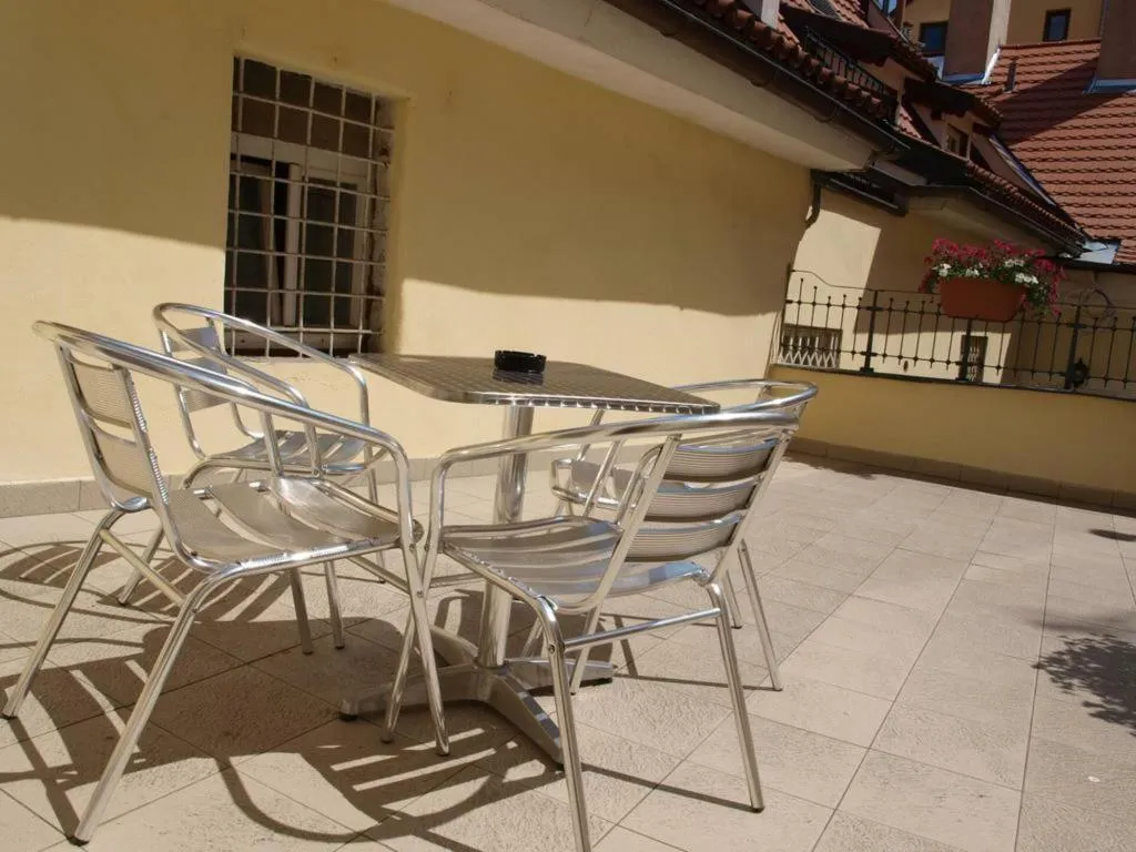 Terrace, King George Hotel, Prague