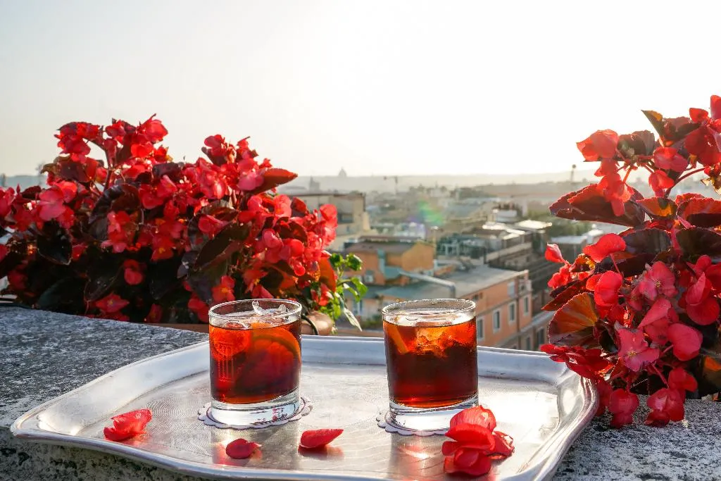 Terrace, Bettoja Hotel Mediterraneo, Rome