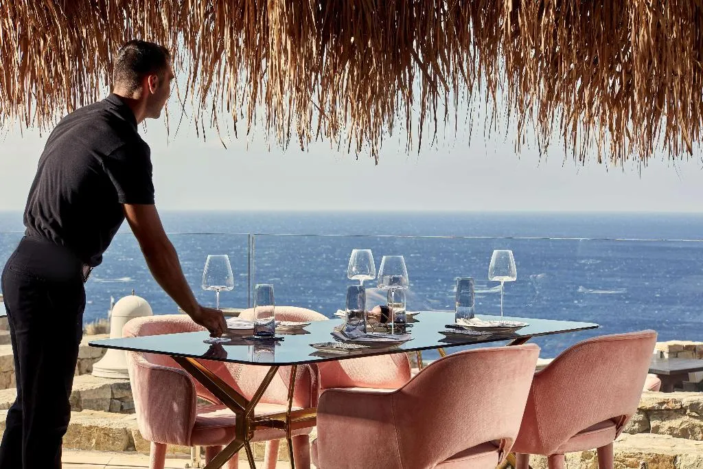 Restaurant, Myconian Villa Collection Preferred Hotels, Mykonos