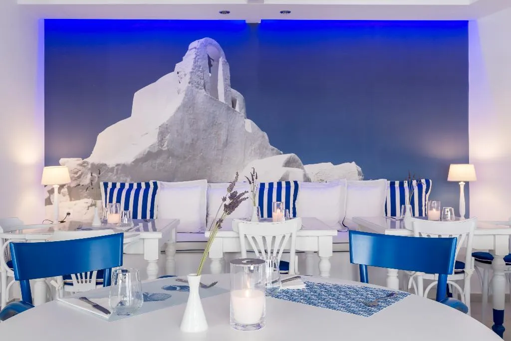Restaurant, Archipelagos Hotel, Mykonos