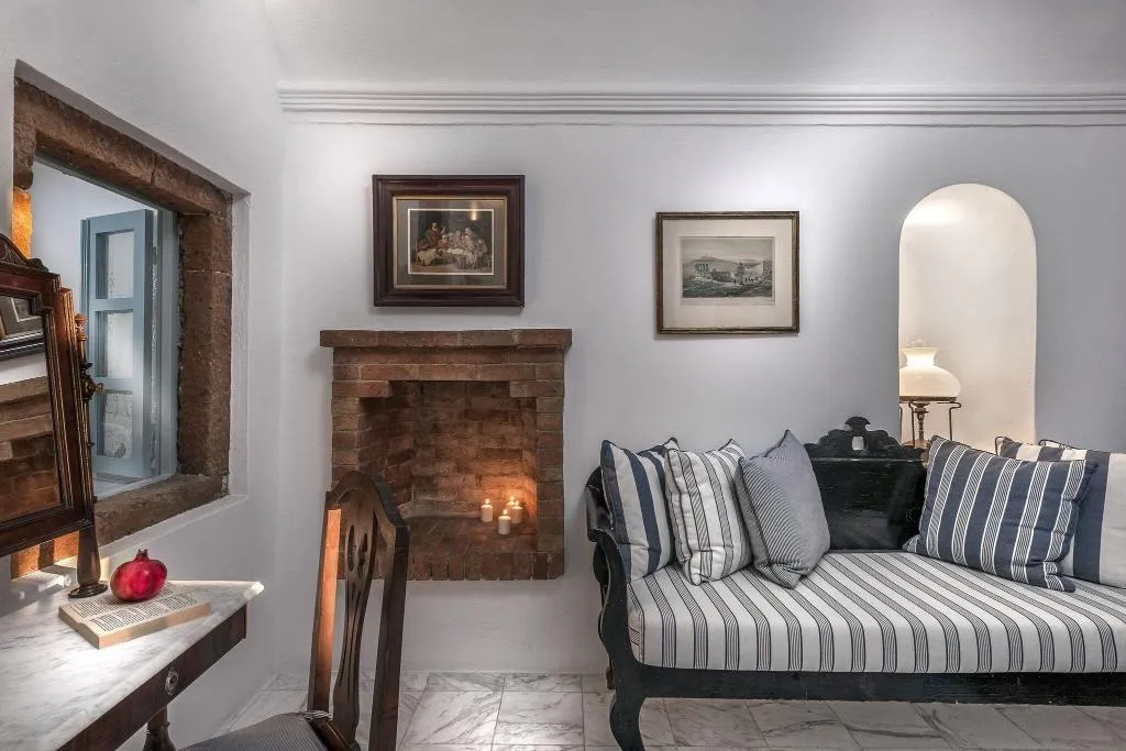 Room, Aigialos Luxury Traditional Settlement, Santorini
