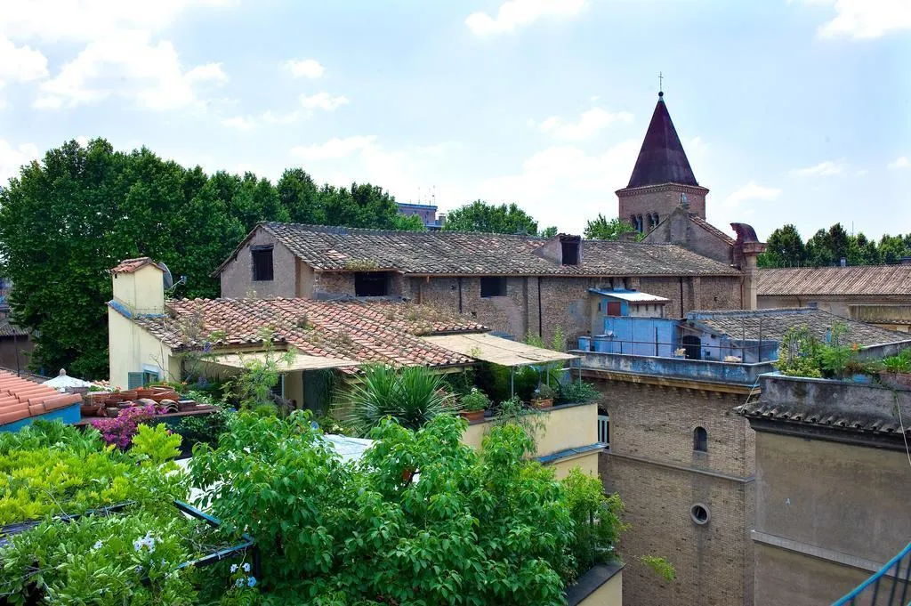 General view, Finestra Su Trastevere, Rome