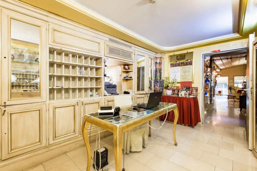 Lobby, Hotel Alcyone, Venice