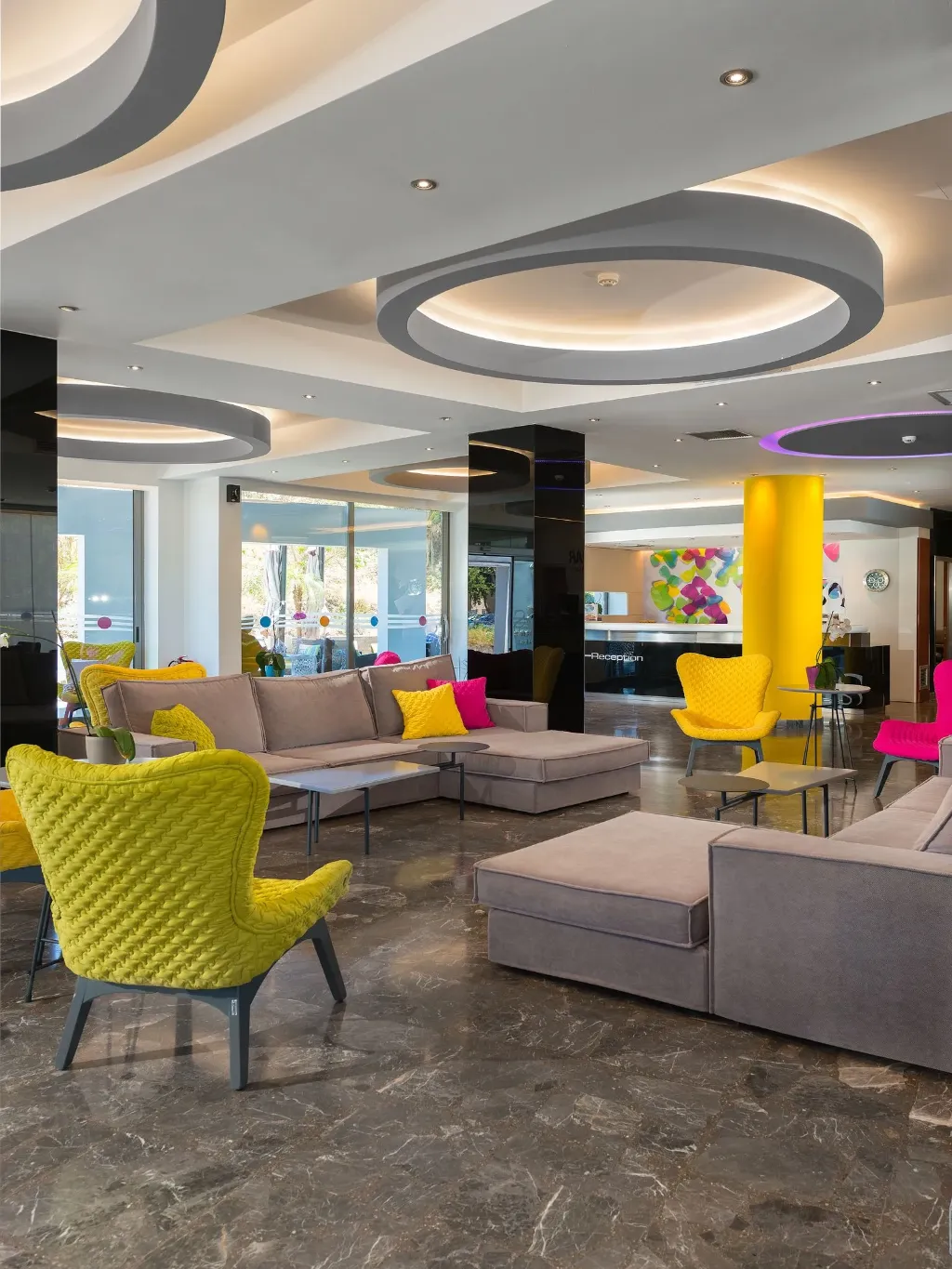Lobby, Semiramis City Hotel, Rhodes
