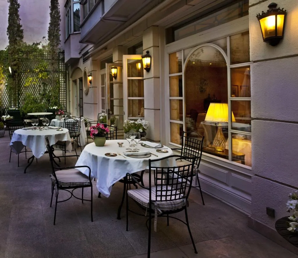 Terrace, Relais & Chateaux Orfila, Madrid