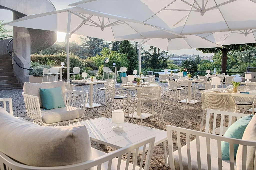Terrace, NH Roma Villa Carpegna, Rome