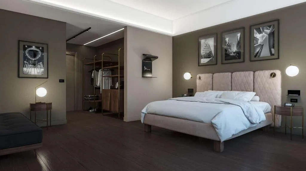 Room, Hotel Tocq, Milan