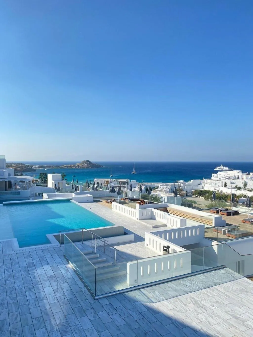 Terrace, The George Hotel, Mykonos