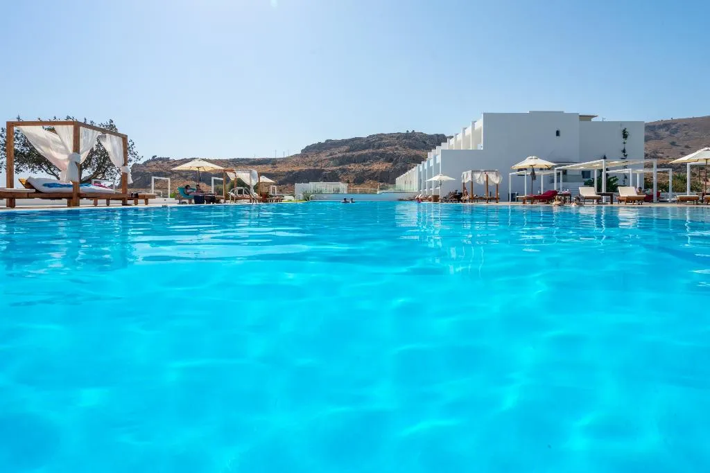 Pool, Kamari Beach Hotel, Rhodes, Rhodes