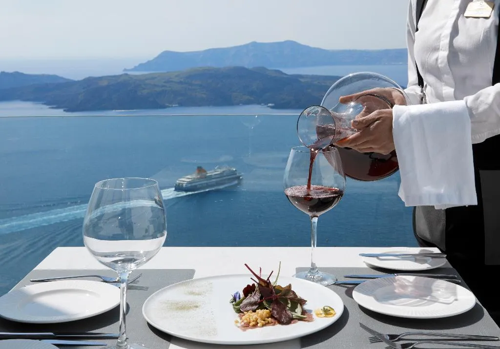 Restaurant, Petit Palace, Santorini