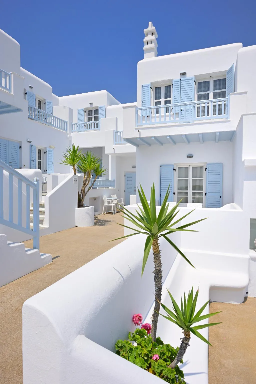 General view, Petinos Beach, Mykonos